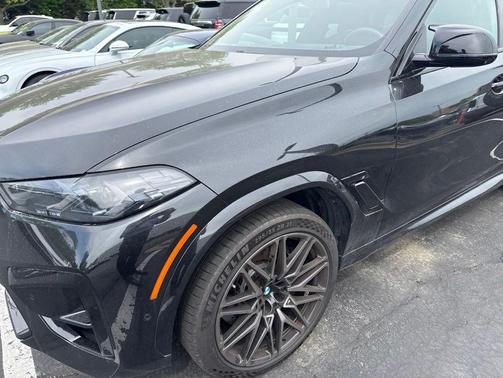Black Sapphire Metallic 2024 BMW X6 M Coupe Competition