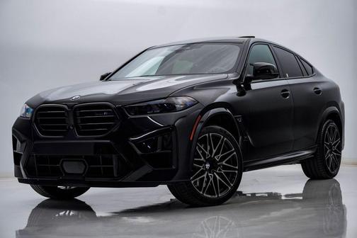 Black Sapphire Metallic 2024 BMW X6 M Coupe Competition