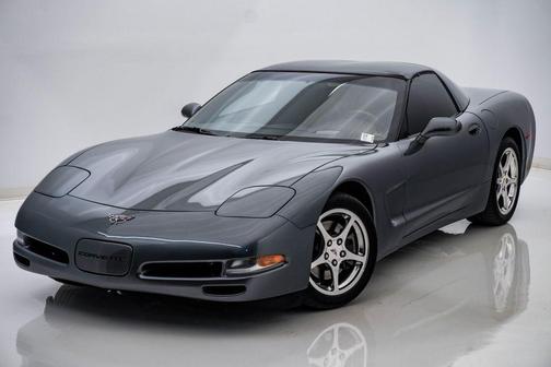 Medium Spiral Gray Metallic 2003 Chevrolet Corvette Base