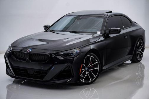 Black Sapphire Metallic 2022 BMW M240 i xDrive