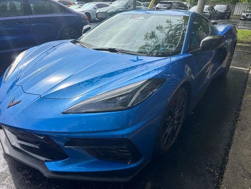 Riptide Blue Metallic 2025 Chevrolet Corvette Stingray w/3LT