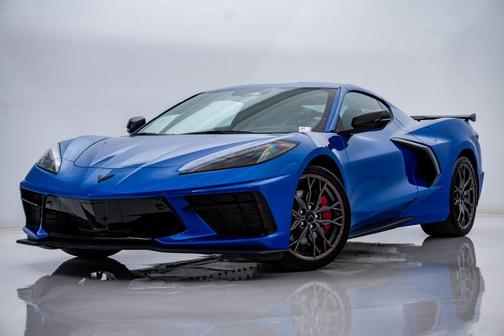 Riptide Blue Metallic 2025 Chevrolet Corvette Stingray w/3LT