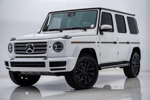 Polar White 2022 Mercedes-Benz G-Class G 550 SUV