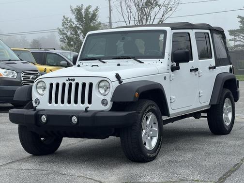 Bright White Clearcoat 2014 Jeep Wrangler Unlimited Sport