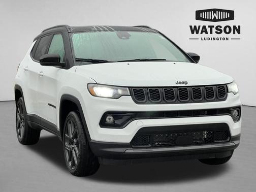Bright White Clearcoat 2026 Jeep Compass Limited Altitude