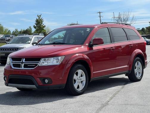 Brilliant Red Pearl Tri-Coat 2012 Dodge Journey SXT