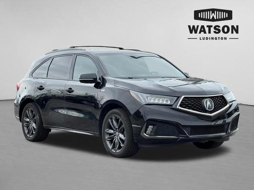 Majestic Black Pearl 2020 Acura MDX 3.5L Technology & A-Spec Pkgs