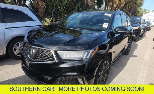 Majestic Black Pearl 2020 Acura MDX 3.5L Technology & A-Spec Pkgs