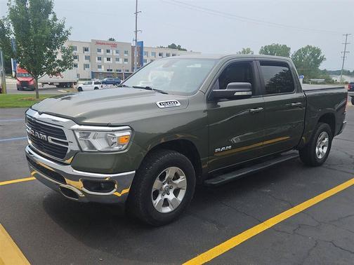 Olive Green Pearlcoat 2021 RAM 1500 Big Horn