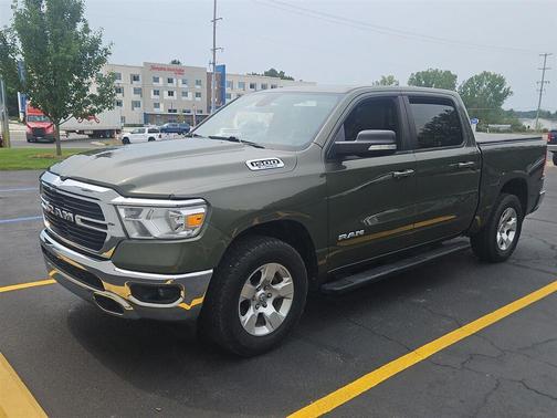 Olive Green Pearlcoat 2021 RAM 1500 Big Horn