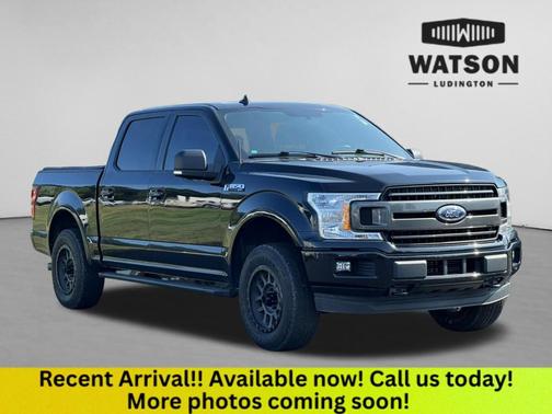 Shadow Black 2018 Ford F-150 XLT