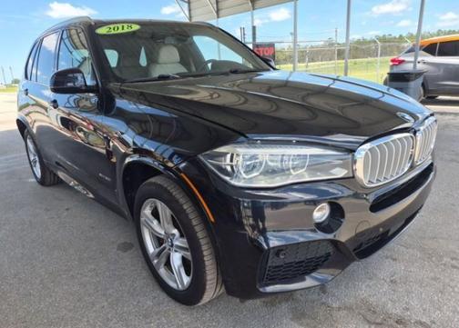 Black 2018 BMW X5 xDrive50i