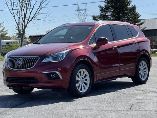 Chili Pepper Red 2017 Buick Envision Essence