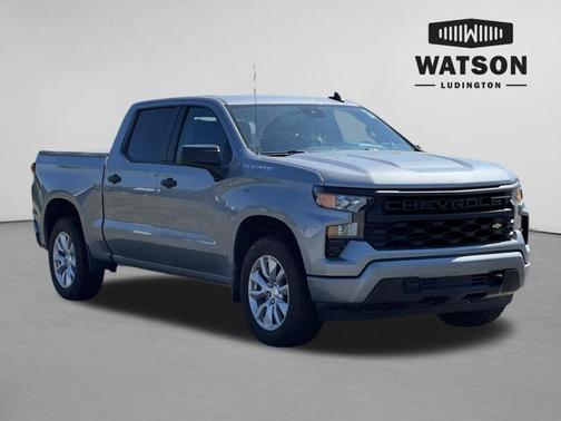Sterling Gray Metallic 2023 Chevrolet Silverado 1500 Custom