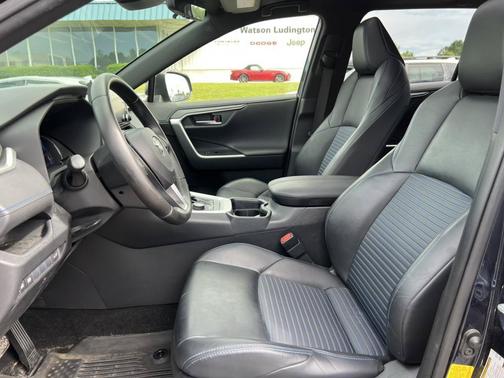 Blue 2020 Toyota RAV4 Hybrid XSE