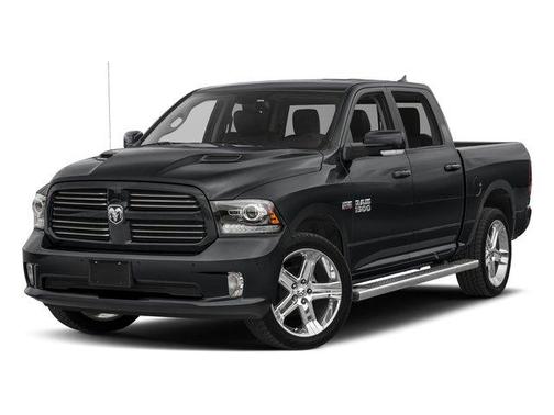 Brilliant Black Crystal Pearl 2017 RAM 1500 Sport