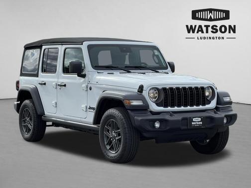 Bright White 2024 Jeep Wrangler Sport