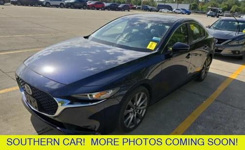 Deep Crystal Blue Mica 2021 Mazda Mazda3 AWD w/Preferred Package