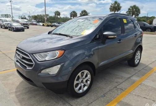 Smoke Metallic 2020 Ford EcoSport SE