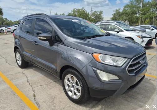 Smoke Metallic 2020 Ford EcoSport SE