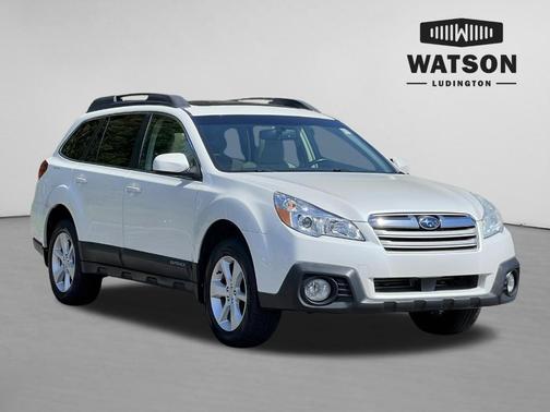 Satin White Pearl 2014 Subaru Outback 2.5i Premium
