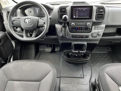 Bright White Clearcoat 2025 RAM ProMaster 3500 High Roof
