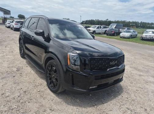 Black 2022 Kia Telluride SX