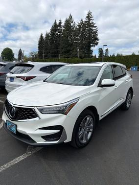 White Diamond Pearl 2019 Acura RDX