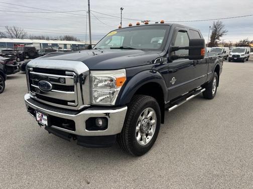 Blue Jeans Metallic 2016 Ford F-250 Lariat Truck