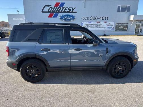 Azure Gray Metallic Tri-Coat 2025 Ford Bronco Sport Big Bend
