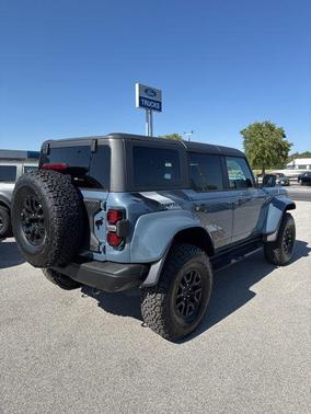 Azure Gray Metallic Tri-Coat 2025 Ford Bronco Raptor
