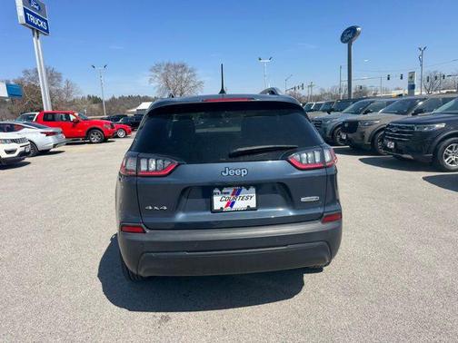 Slate Blue Pearlcoat 2021 Jeep Cherokee Latitude Plus