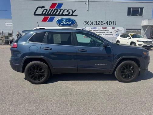 Slate Blue Pearlcoat 2021 Jeep Cherokee Latitude Plus