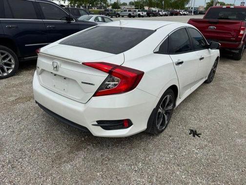 White Orchid Pearl 2016 Honda Civic Touring