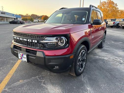 Ruby Red Metallic Tinted Clearcoat 2025 Ford Bronco Sport Outer Banks SUV