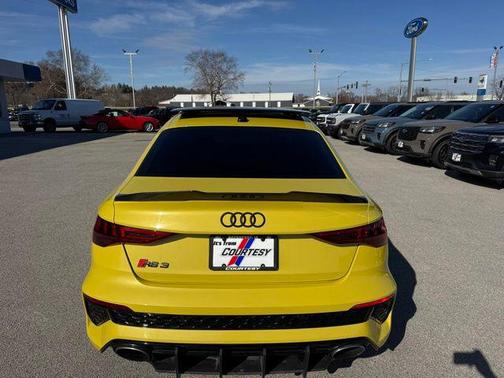 Python Yellow Metallic 2022 Audi RS 3 TFSI quattro S tronic