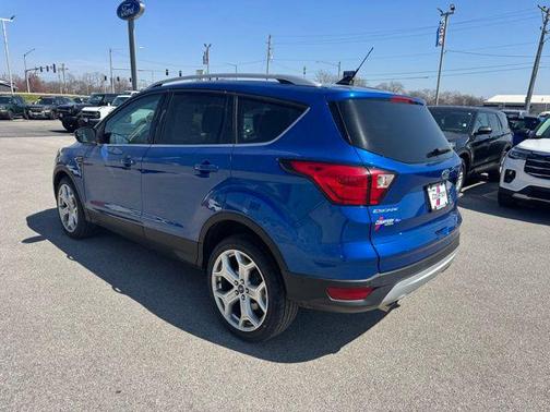 Lightning Blue Metallic 2019 Ford Escape Titanium
