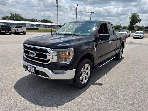 Agate Black Metallic 2022 Ford F-150 XLT