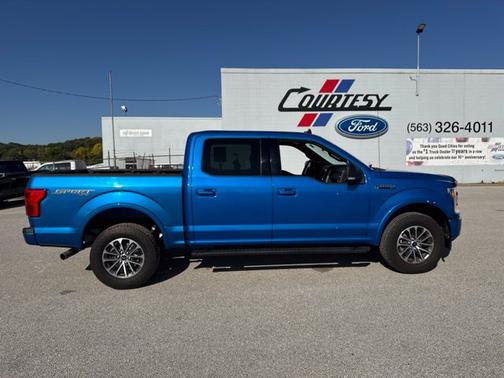 Blue Metallic 2019 Ford F-150 XLT