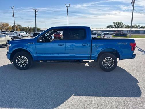 Blue Metallic 2019 Ford F-150 XLT