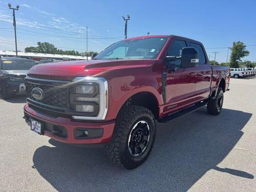 Red 2026 Ford F-250 Lariat