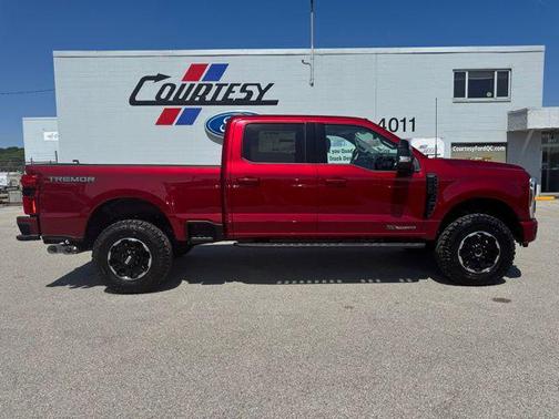 Red 2026 Ford F-250 Lariat