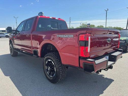 Red 2026 Ford F-250 Lariat