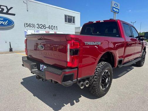 Red 2026 Ford F-250 Lariat