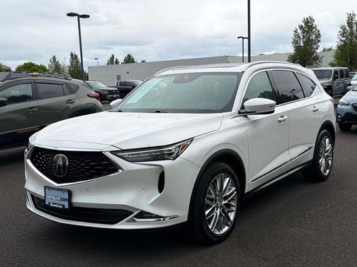 Platinum White Pearl 2024 Acura MDX Advance