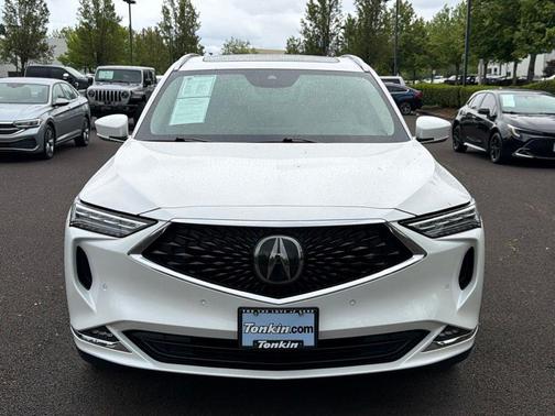 Platinum White Pearl 2024 Acura MDX Advance