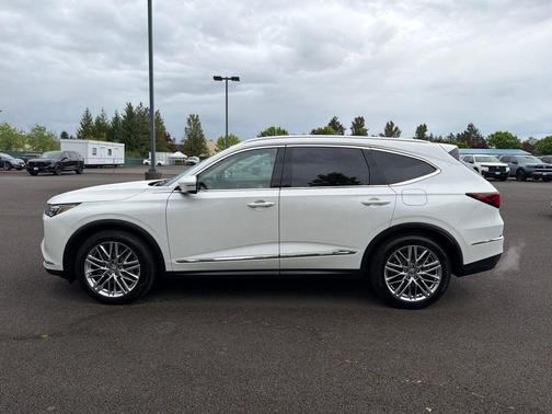 Platinum White Pearl 2024 Acura MDX Advance