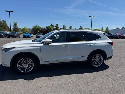 Platinum White Pearl 2024 Acura MDX Advance