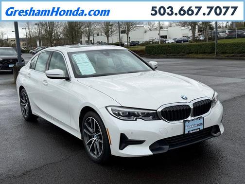 Mineral White Metallic 2022 BMW 330 i xDrive
