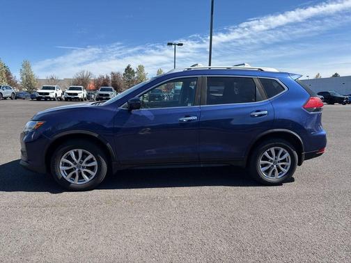 Caspian Blue 2017 Nissan Rogue SV